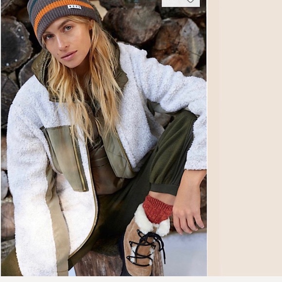 Free People | Rivington Sherpa Jacket - Picture 3 of 6